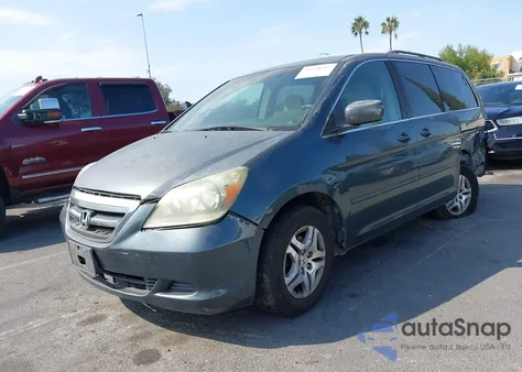 2006 Honda Odyssey Ex from USA, damaged, VIN 5FNRL38416B436826